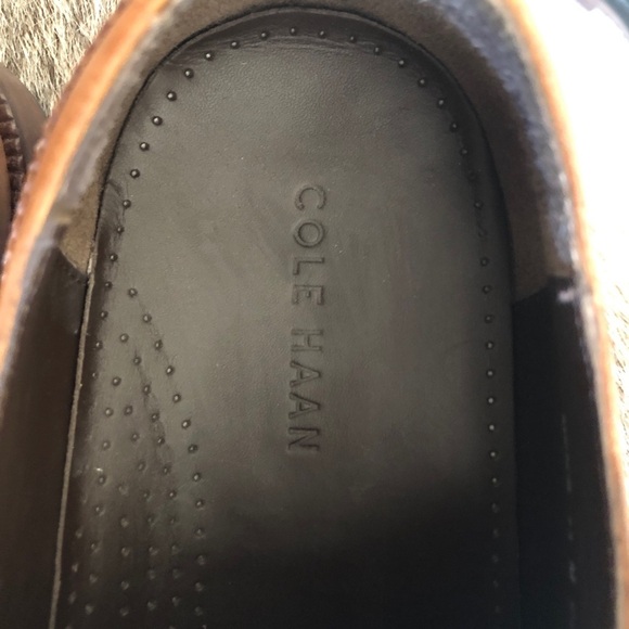 Cole Haan Classic Wingtip Oxford British Tan size 13 main image 3